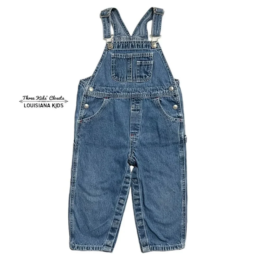 Baby Gap 30-36m (2.5-3Y) Denim Overalls